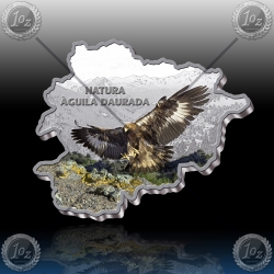 1oz ANDORRA 10 Dinars - Treasure of Andorra "Zlati Orel" 2013